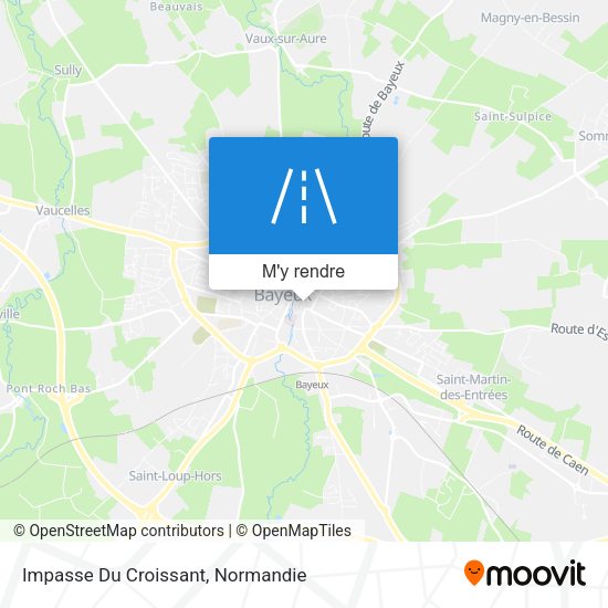Impasse Du Croissant plan