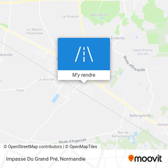 Impasse Du Grand Pré plan