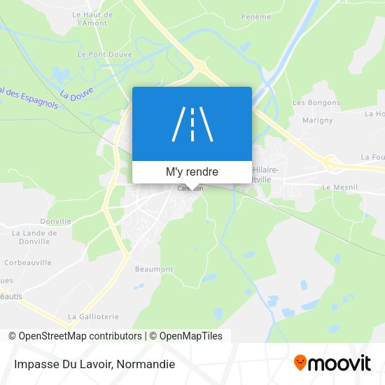 Impasse Du Lavoir plan