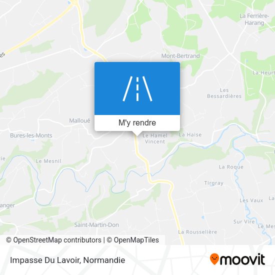 Impasse Du Lavoir plan
