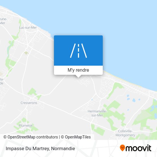 Impasse Du Martrey plan