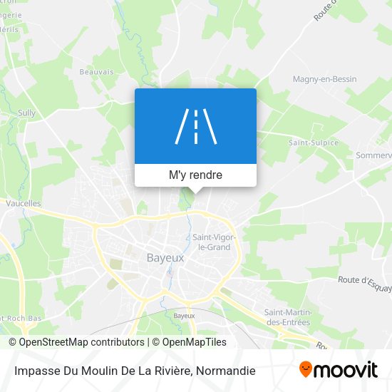 Impasse Du Moulin De La Rivière plan