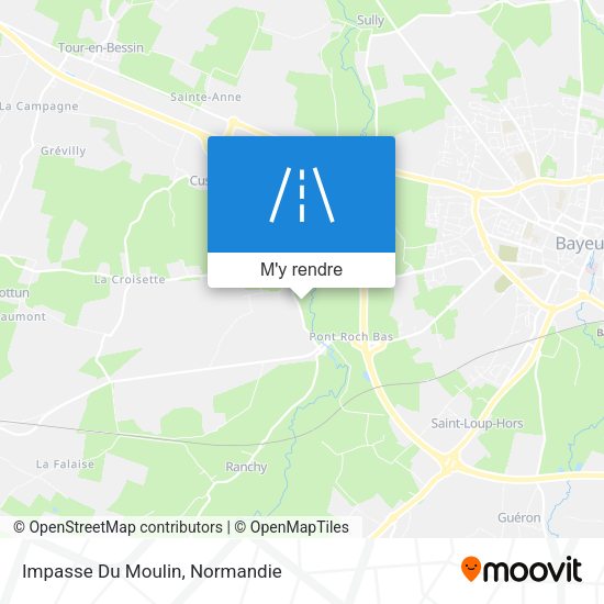 Impasse Du Moulin plan