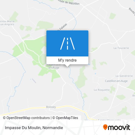 Impasse Du Moulin plan