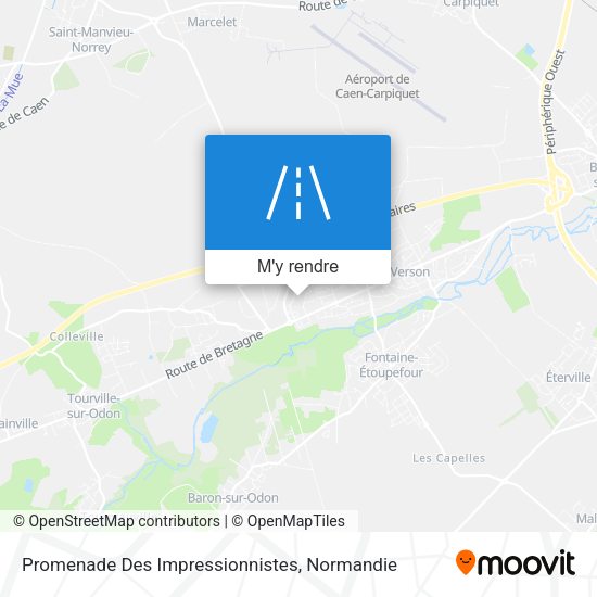 Promenade Des Impressionnistes plan