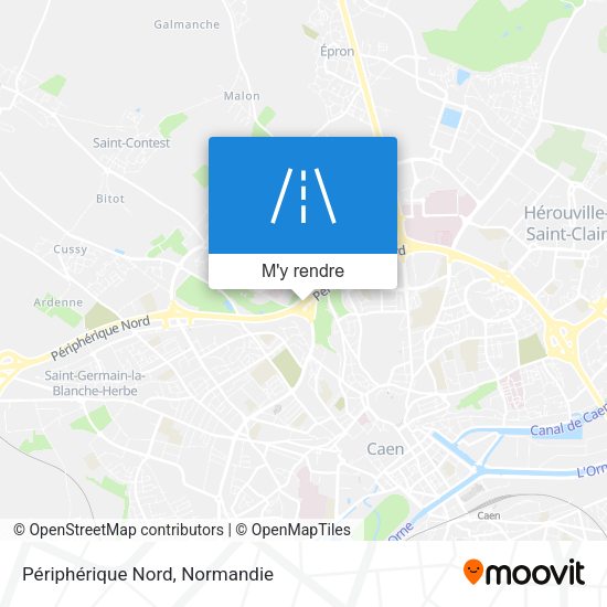 Périphérique Nord plan