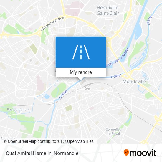 Quai Amiral Hamelin plan