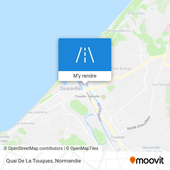 Quai De La Touques plan