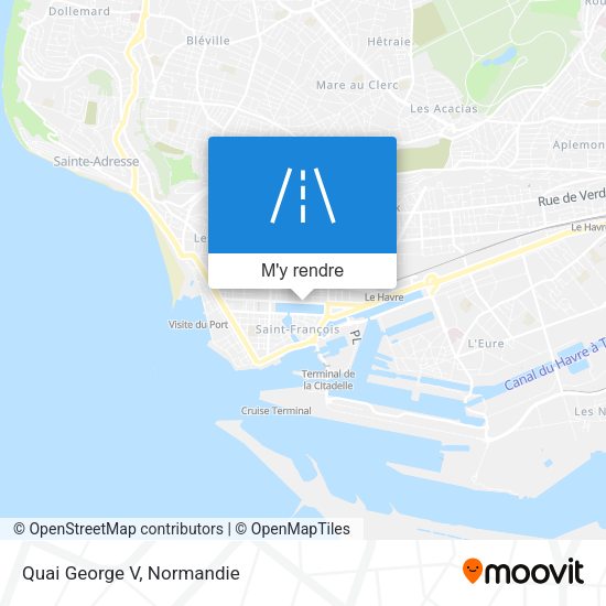 Quai George V plan