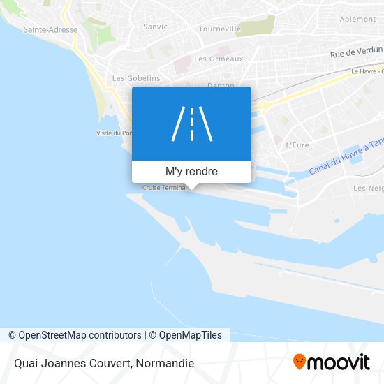 Quai Joannes Couvert plan