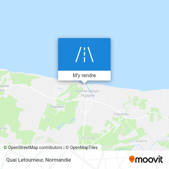 Quai Letourneur plan