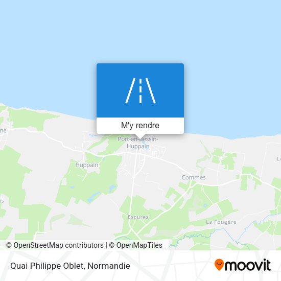 Quai Philippe Oblet plan