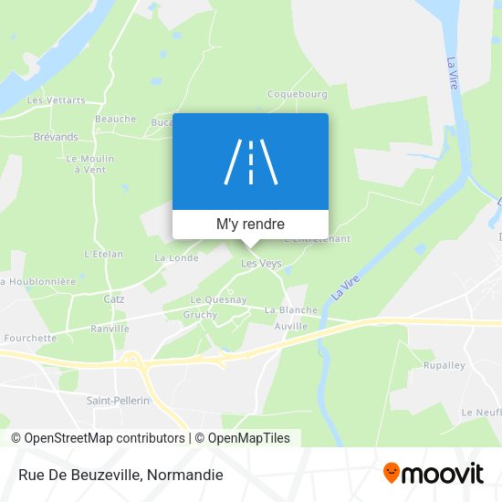 Rue De Beuzeville plan