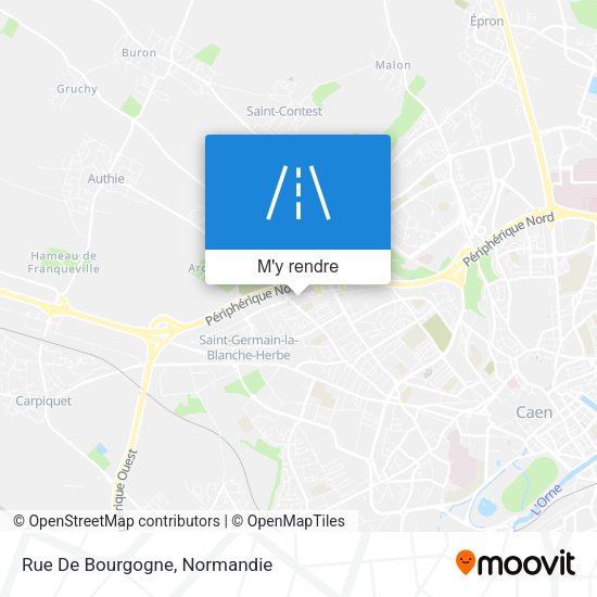 Rue De Bourgogne plan
