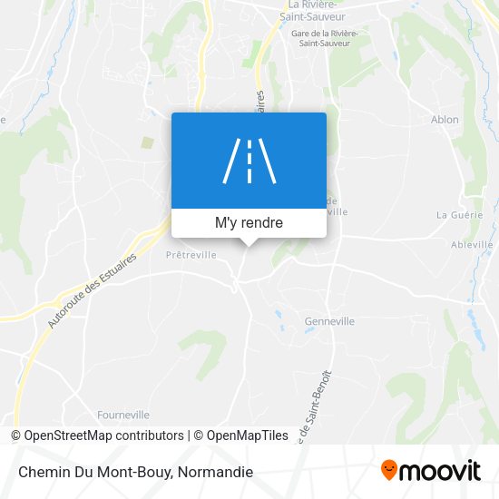 Chemin Du Mont-Bouy plan