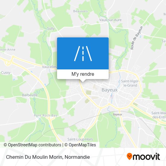 Chemin Du Moulin Morin plan