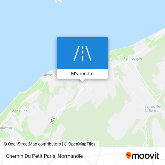 Chemin Du Petit Paris plan