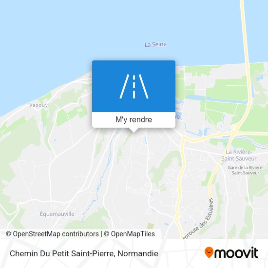 Chemin Du Petit Saint-Pierre plan