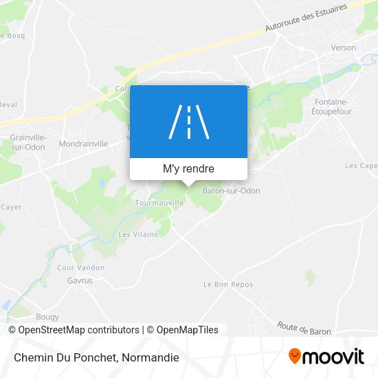 Chemin Du Ponchet plan