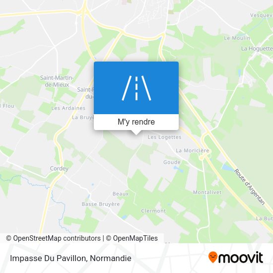 Impasse Du Pavillon plan