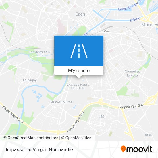 Impasse Du Verger plan