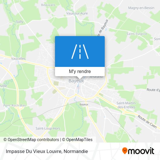 Impasse Du Vieux Louvre plan