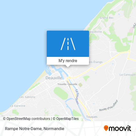 Rampe Notre-Dame plan