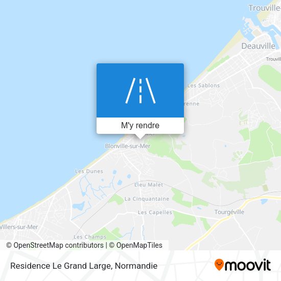 Residence Le Grand Large plan