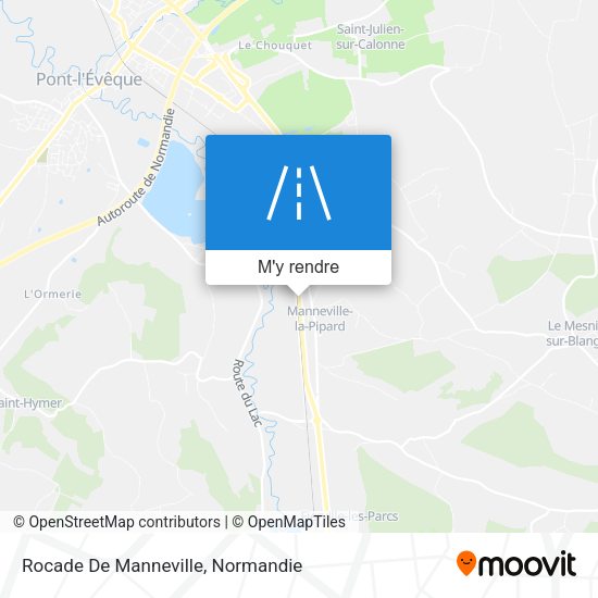 Rocade De Manneville plan