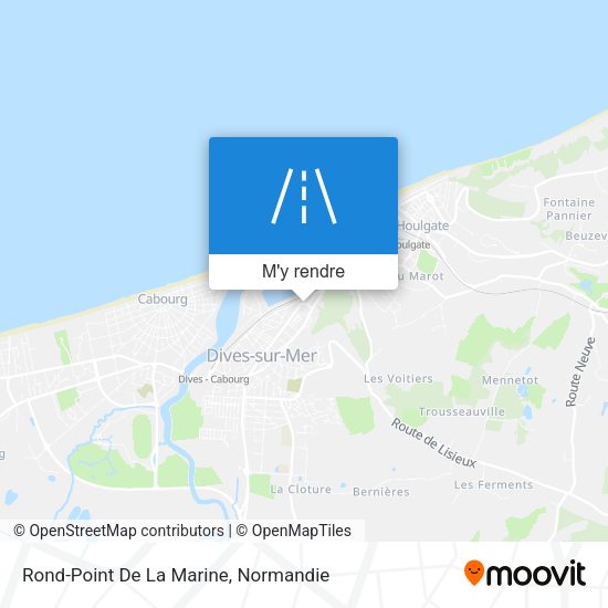 Rond-Point De La Marine plan