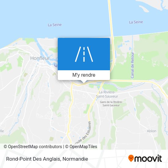 Rond-Point Des Anglais plan