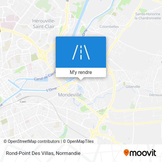 Rond-Point Des Villas plan