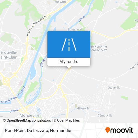 Rond-Point Du Lazzaro plan