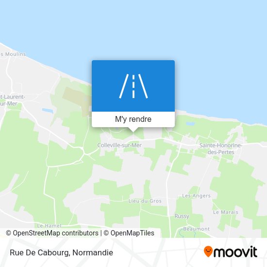Rue De Cabourg plan