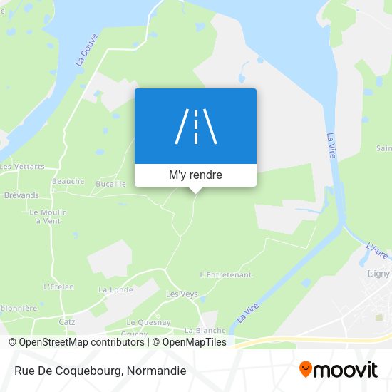 Rue De Coquebourg plan
