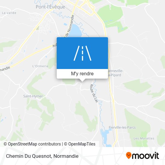 Chemin Du Quesnot plan