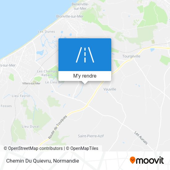 Chemin Du Quievru plan