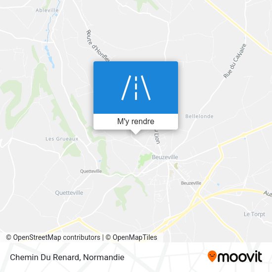 Chemin Du Renard plan