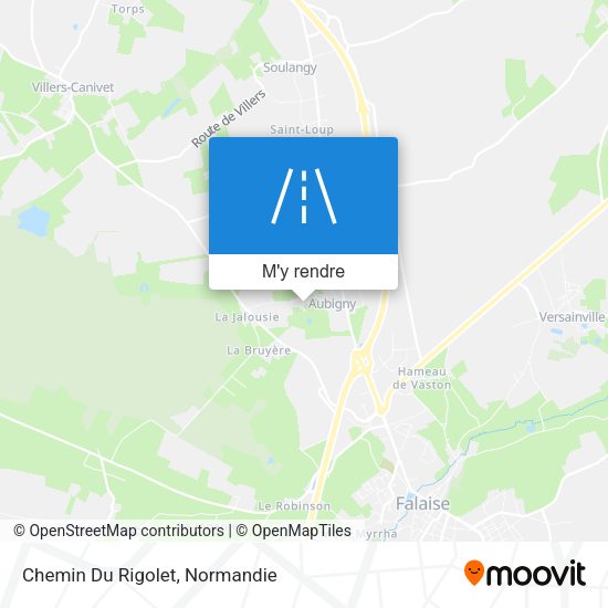 Chemin Du Rigolet plan