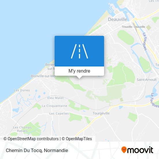 Chemin Du Tocq plan