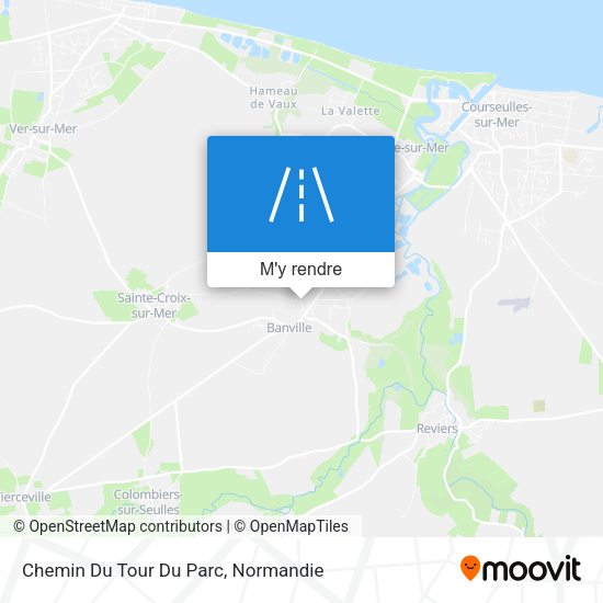 Chemin Du Tour Du Parc plan
