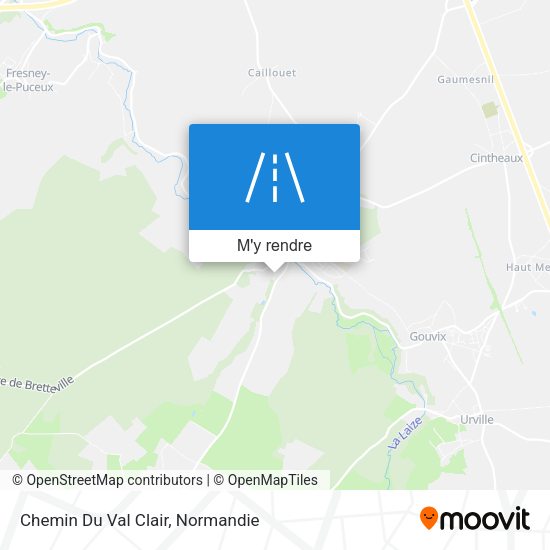 Chemin Du Val Clair plan