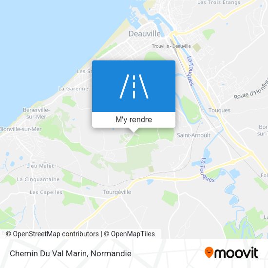 Chemin Du Val Marin plan