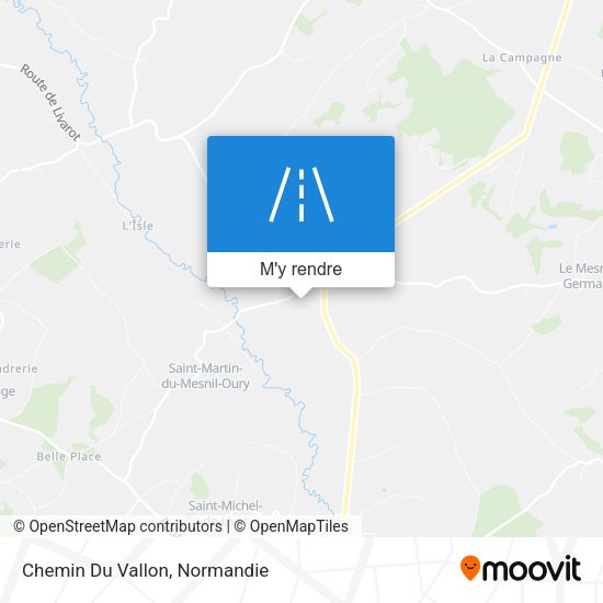 Chemin Du Vallon plan