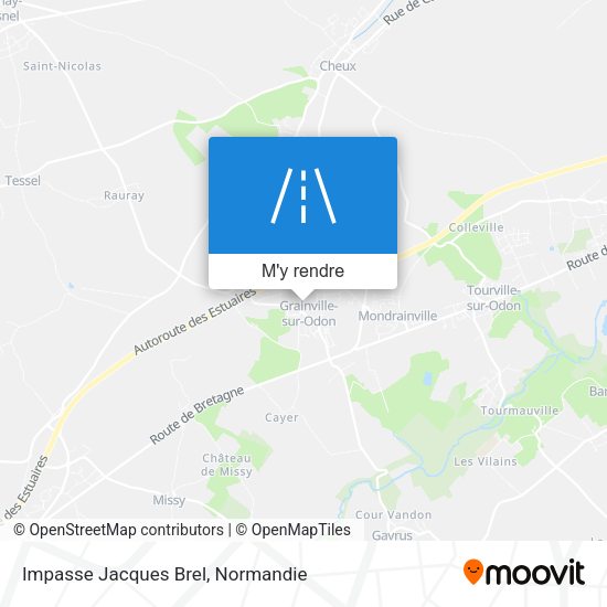 Impasse Jacques Brel plan