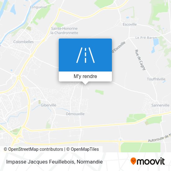 Impasse Jacques Feuillebois plan