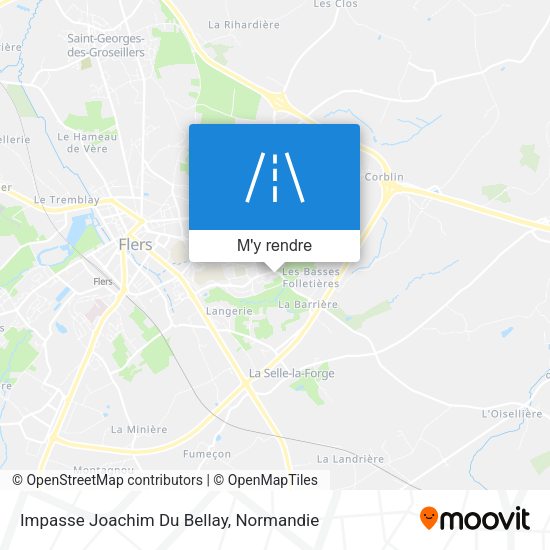 Impasse Joachim Du Bellay plan