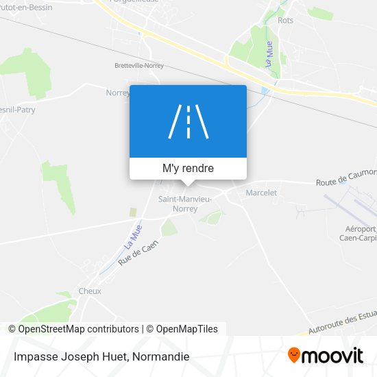 Impasse Joseph Huet plan