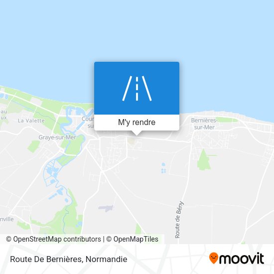 Route De Bernières plan