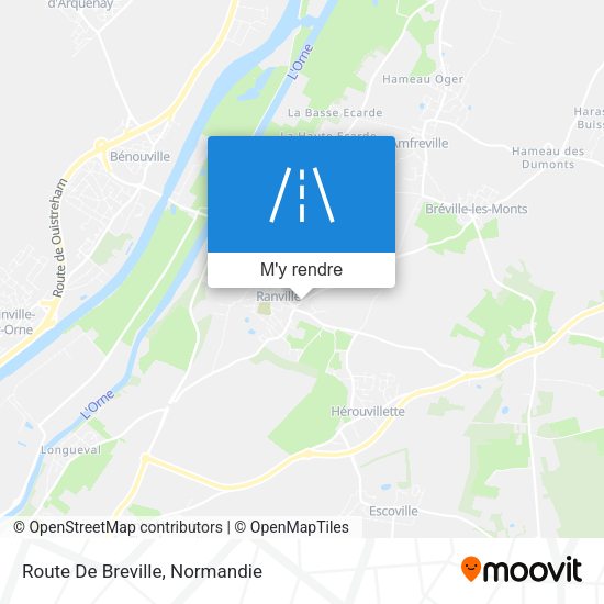 Route De Breville plan